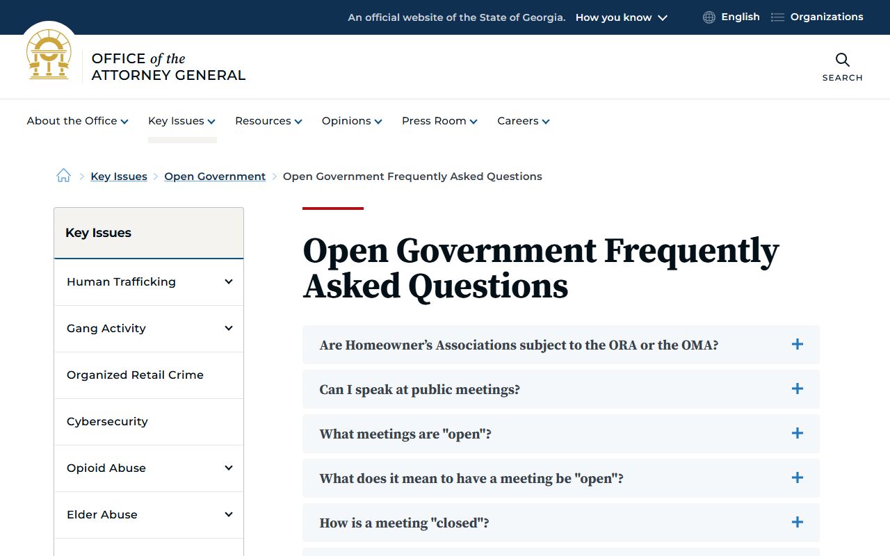 Camden County court records Georgia open government FAQ